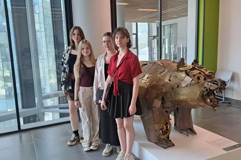 Десятиклассники побывали в МГТУ им. Баумана!  🎓 Ученики 10 класса, включая участников городского про