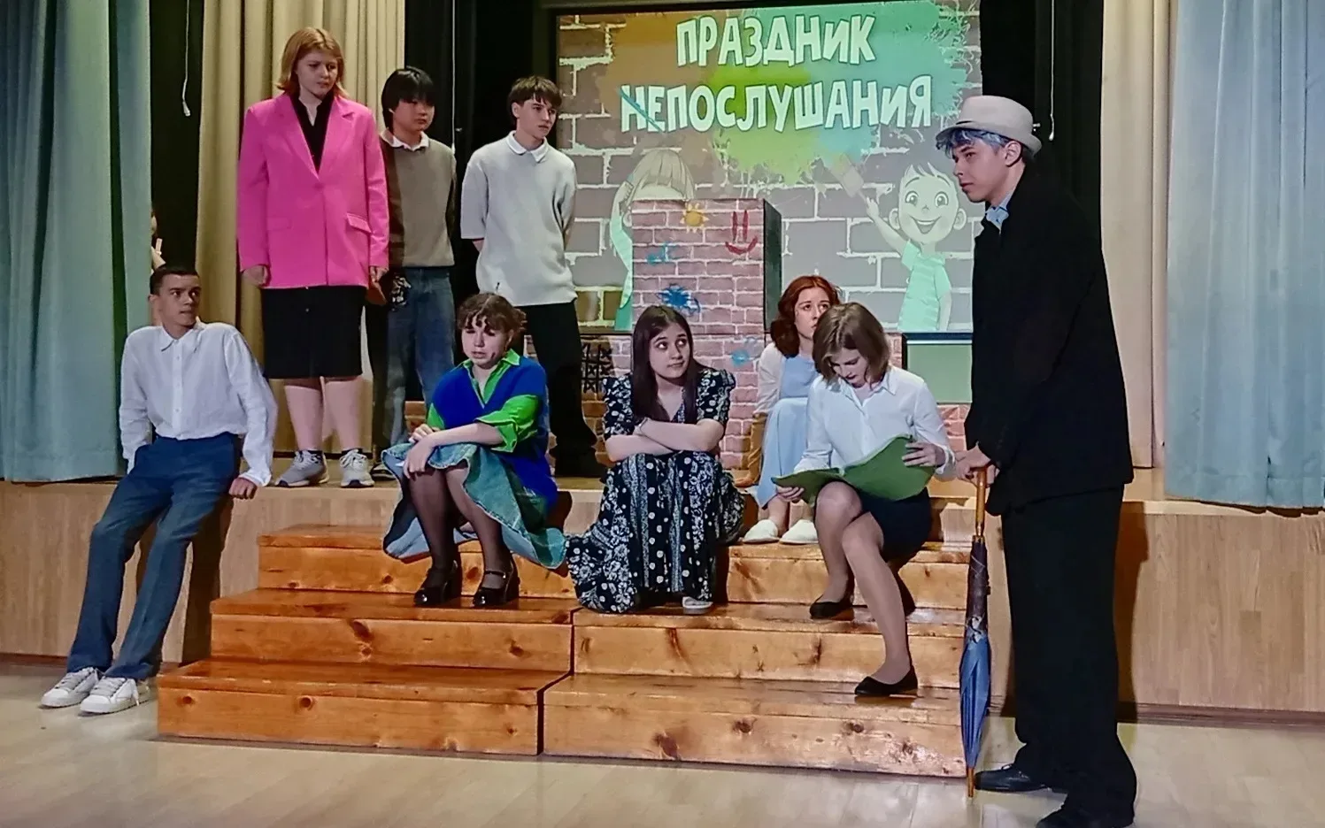 🎉Театральная школа-студия «ПЬЕРО» завершила свой десятый юбилейный сезон ярко, дружно и весело!   😜В