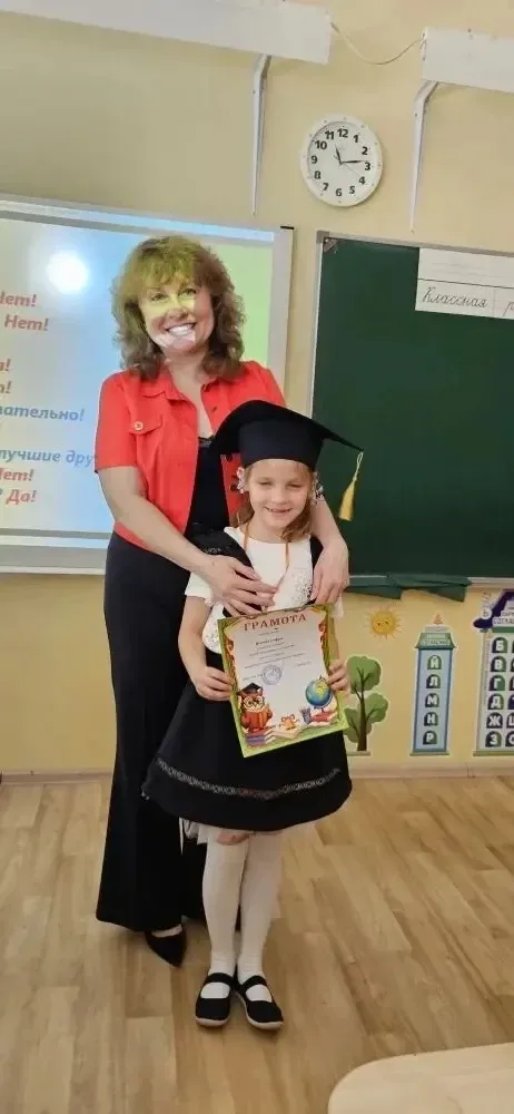 Сегодня в 1А классе прошёл замечательный классный час по подведению итогов нашего первого года учебы
