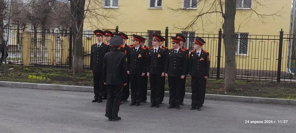 Кадеты школы современного образования отметили День Победы спортом и памятью. 24 апреля в МБОУ "Школ