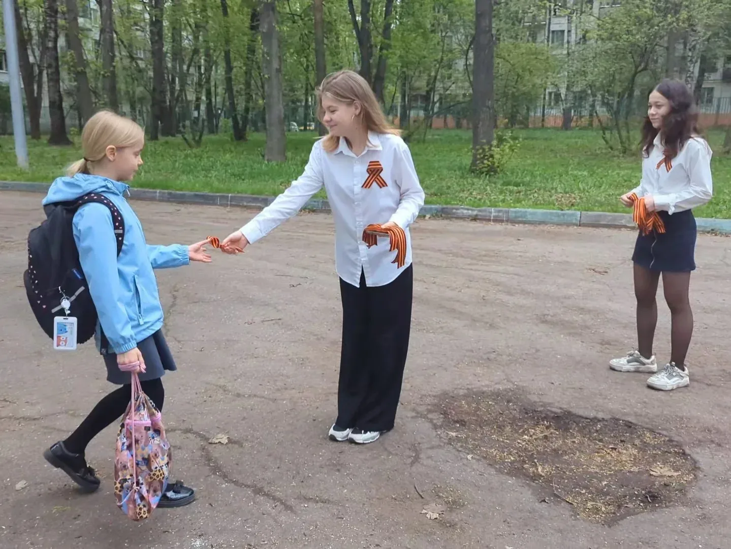 📝«Георгиевская лента – и порох, и огонь, И горечь слёз, и радость Дня Победы. Не просто гордый симво
