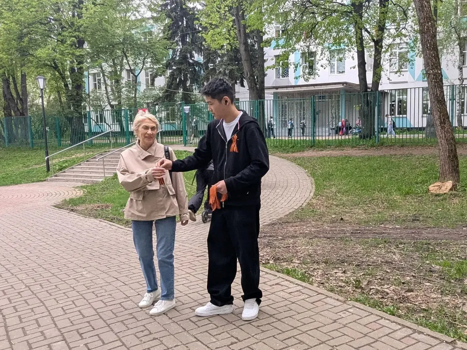 📝«Георгиевская лента – и порох, и огонь, И горечь слёз, и радость Дня Победы. Не просто гордый симво