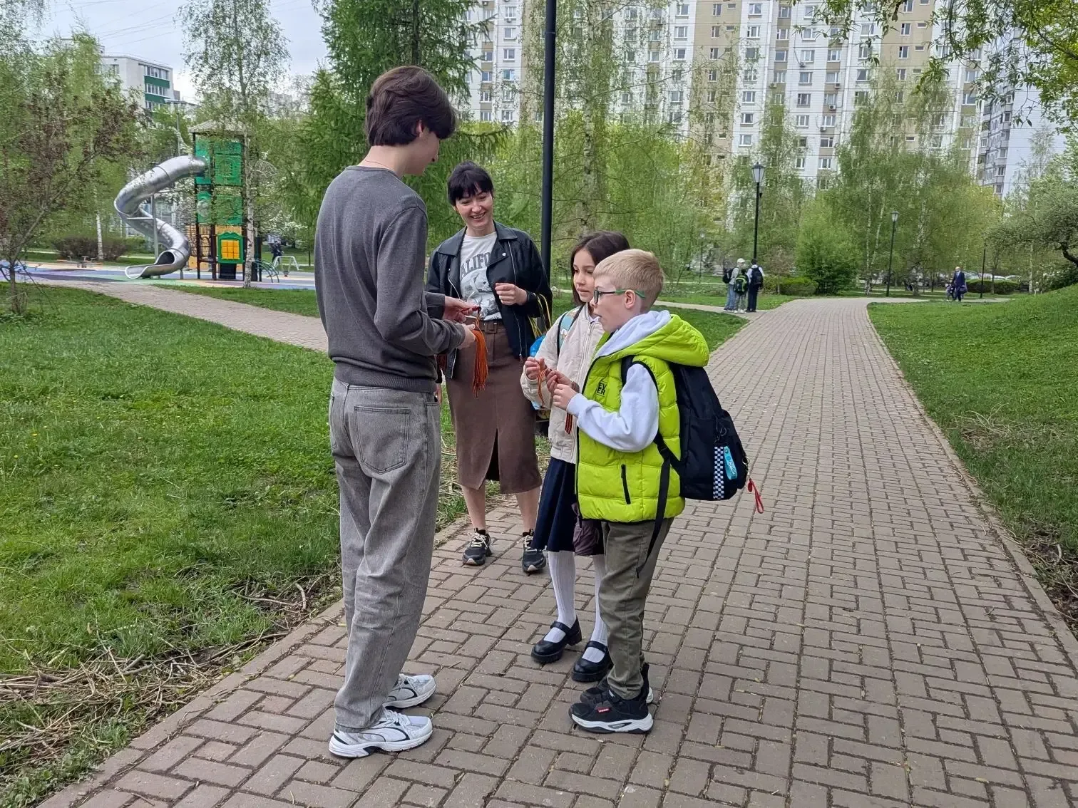 📝«Георгиевская лента – и порох, и огонь, И горечь слёз, и радость Дня Победы. Не просто гордый симво