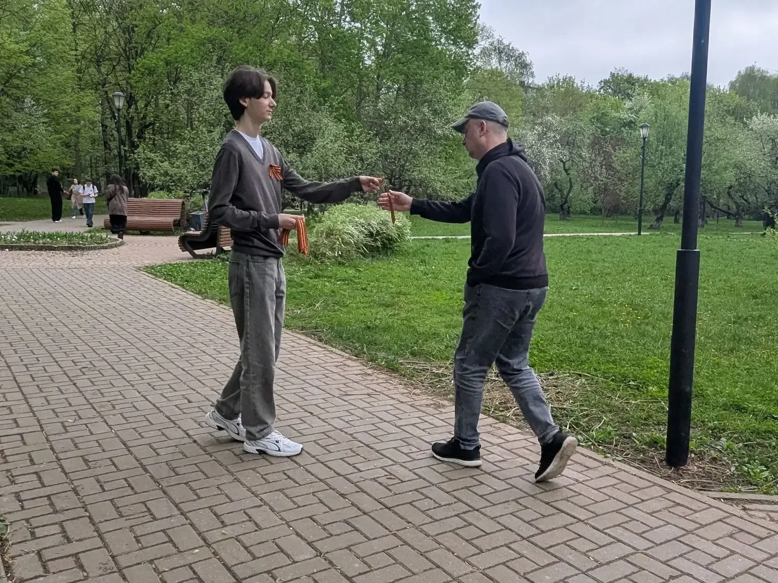 📝«Георгиевская лента – и порох, и огонь, И горечь слёз, и радость Дня Победы. Не просто гордый симво