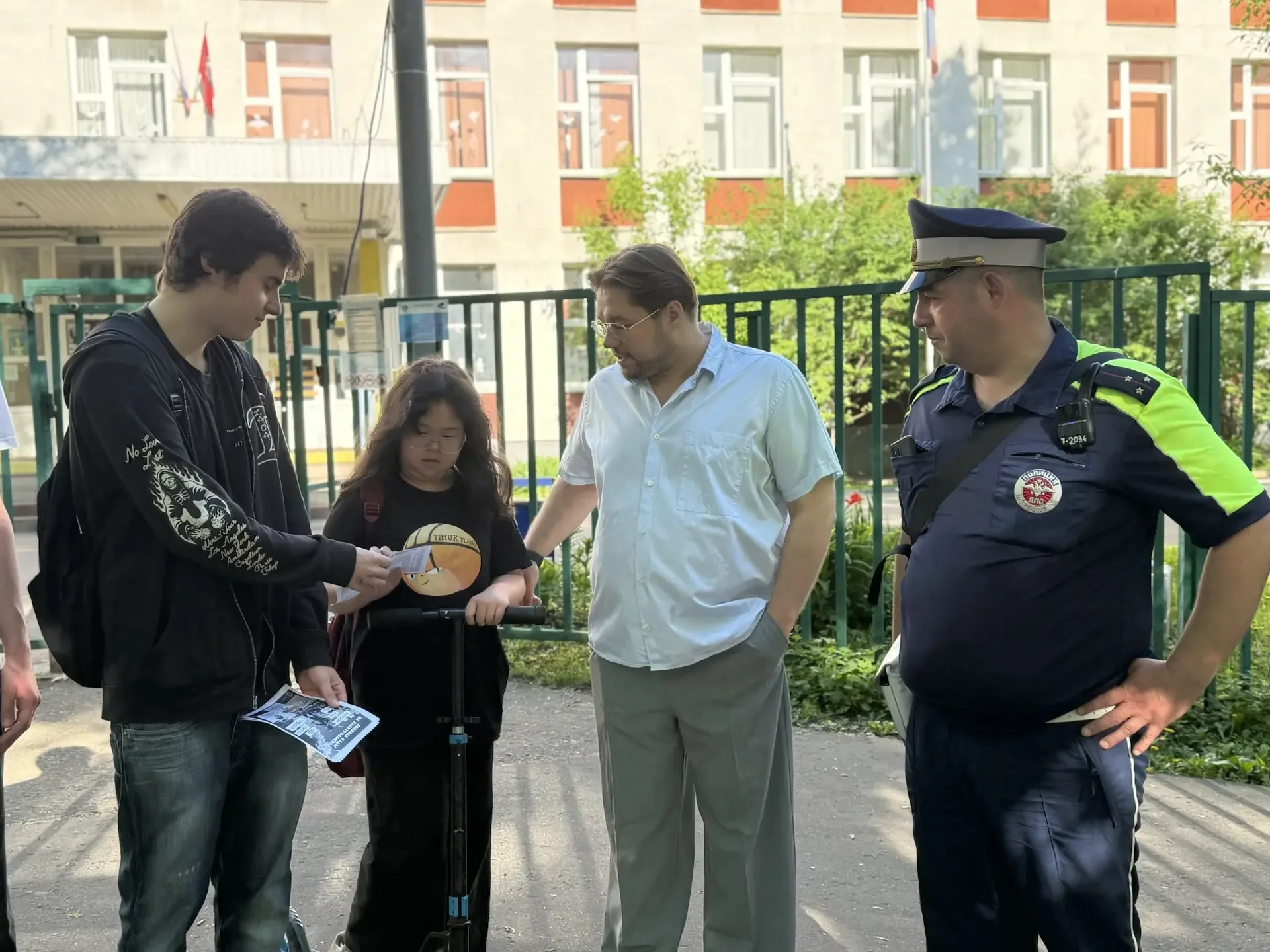 Родительский патруль 🚔  В преддверии каникул в нашей школе прошла профилактическая акция, направленн