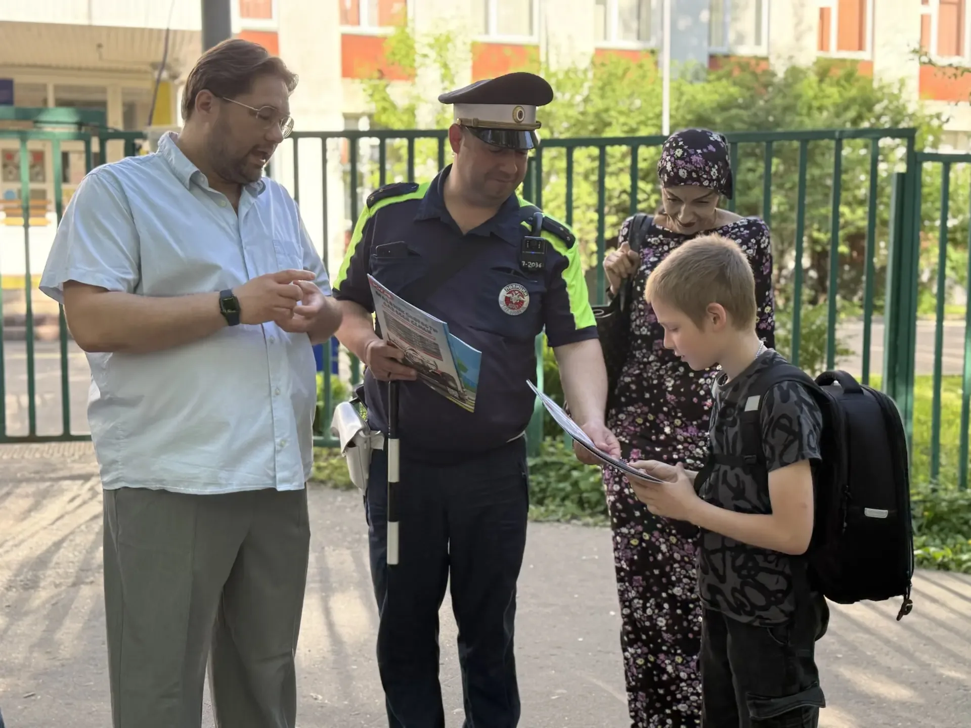 Родительский патруль 🚔  В преддверии каникул в нашей школе прошла профилактическая акция, направленн