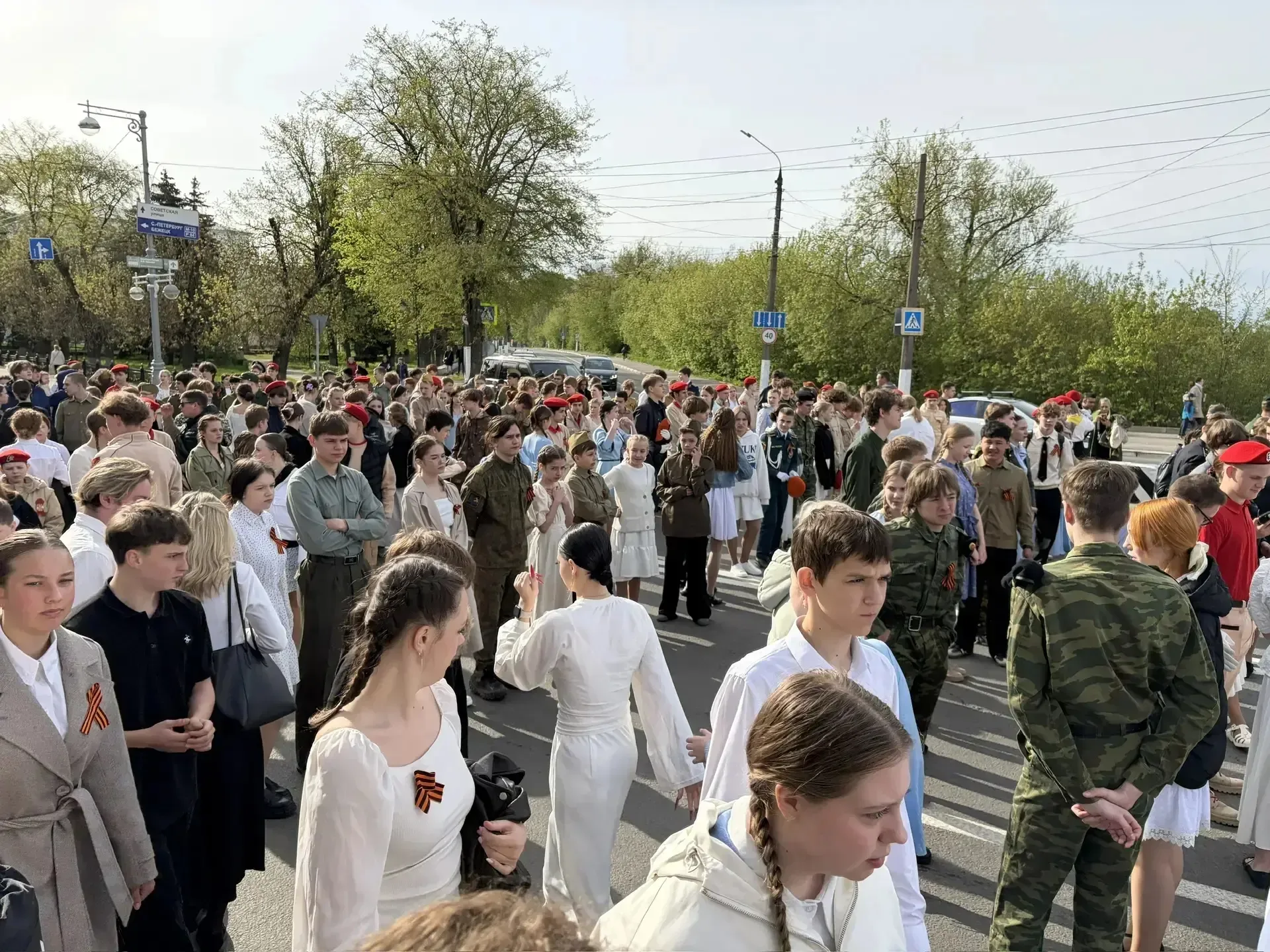 «Вальс Победы» открыл праздничные мероприятия в городе 9 мая⭐   На площади Победы прошла региональна