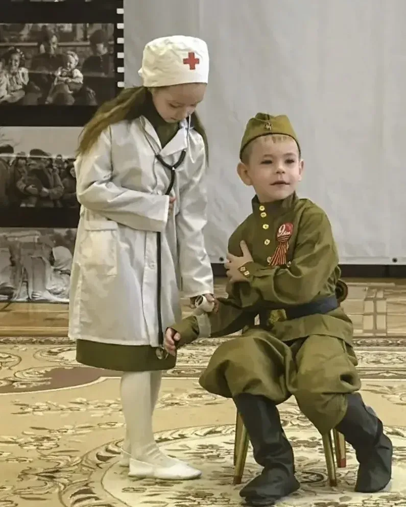 Слёзы на глазах и гордость в сердце: как прошла тематическая неделя у наших дошкольников  Спасибо ге