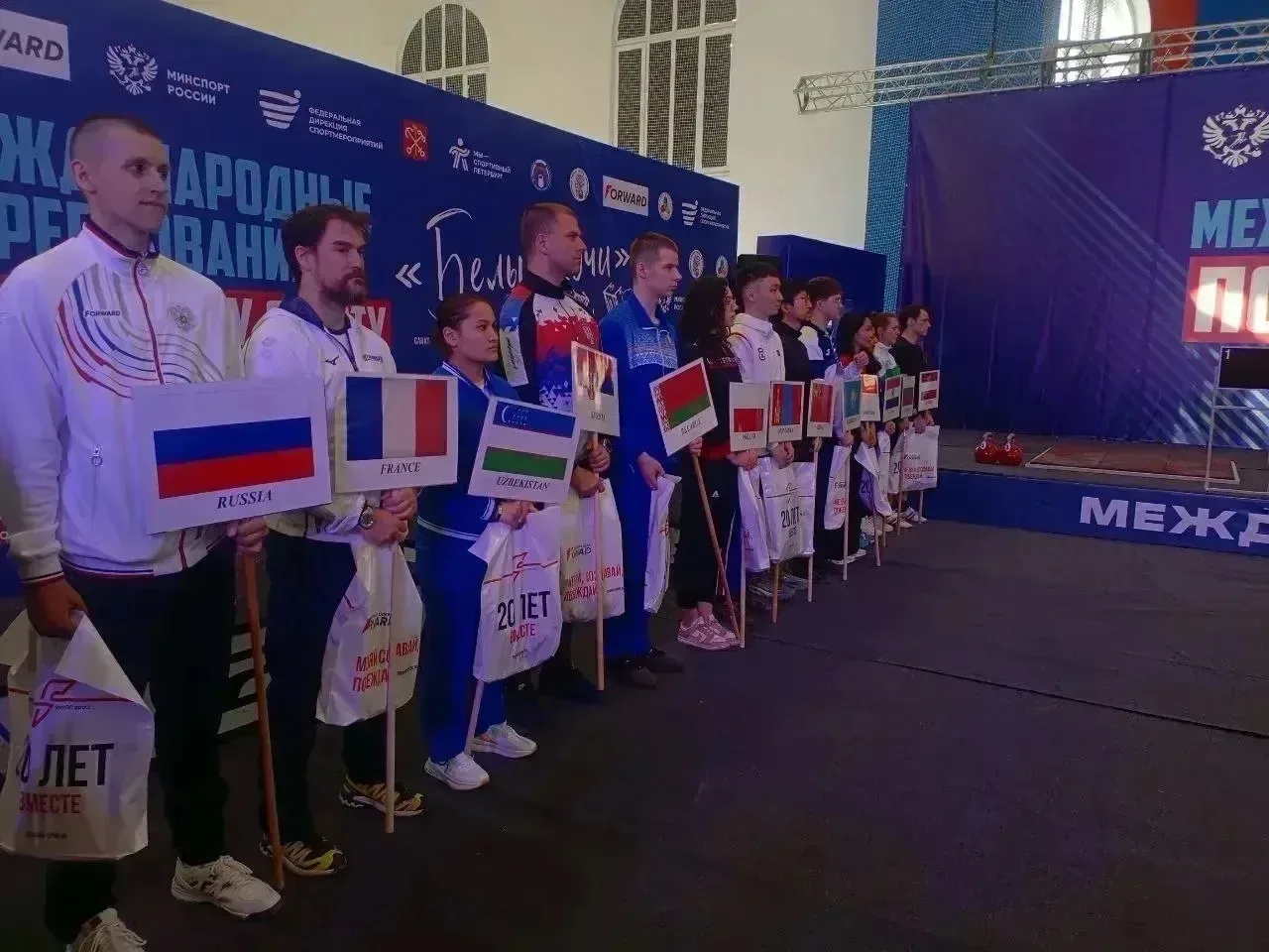 🏋🏻 В Санкт-Петербурге прошли международные соревнования «Белые ночи» по гиревому спорту, собравшие б