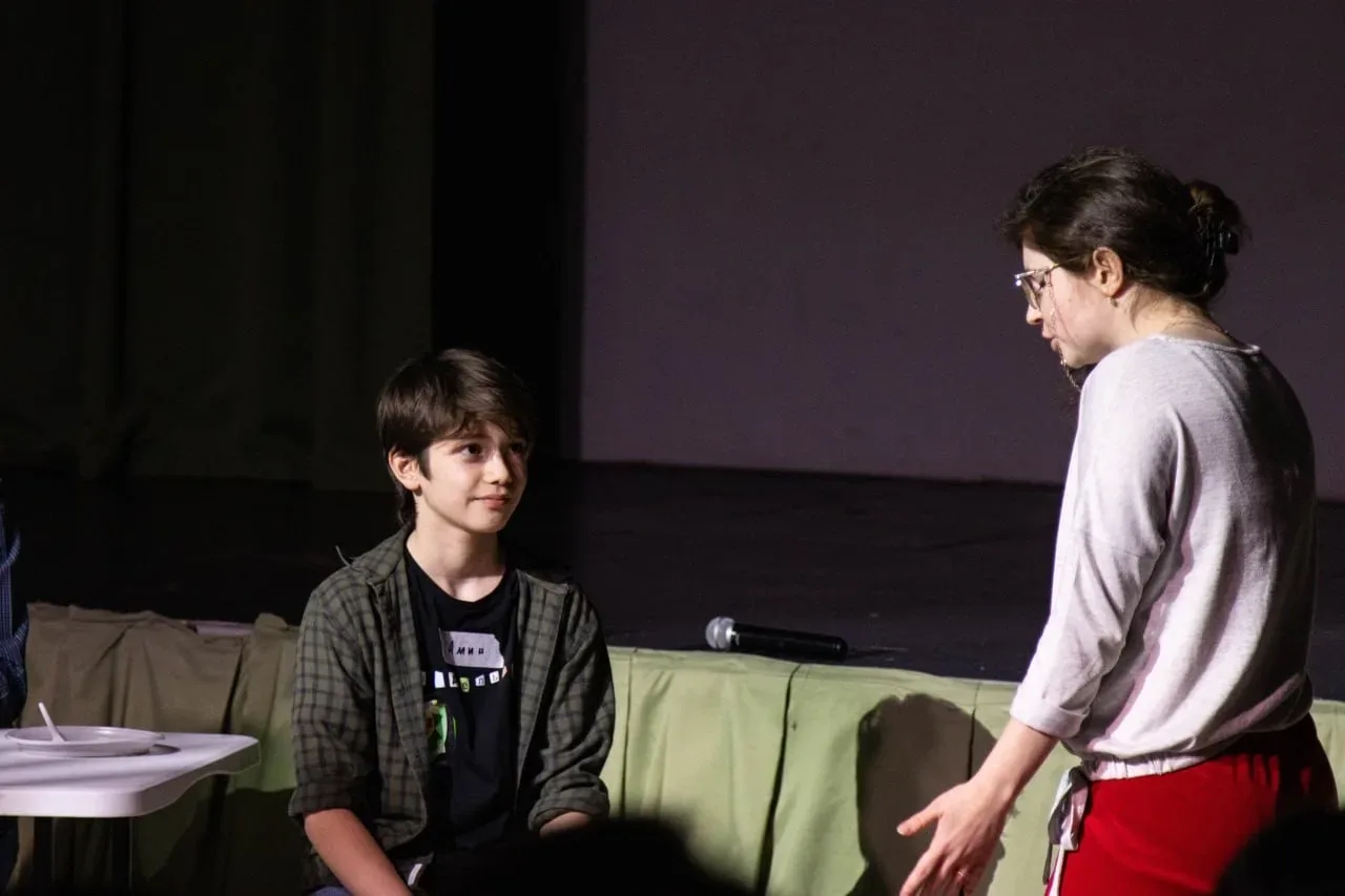 МЕЖРЕГИОНАЛЬНЫЙ ФЕСТИВАЛЬ «ЧЕРЕЗ ТЕАТР»    18 и 19 апреля обучающиеся «Improv school» побывали на VI