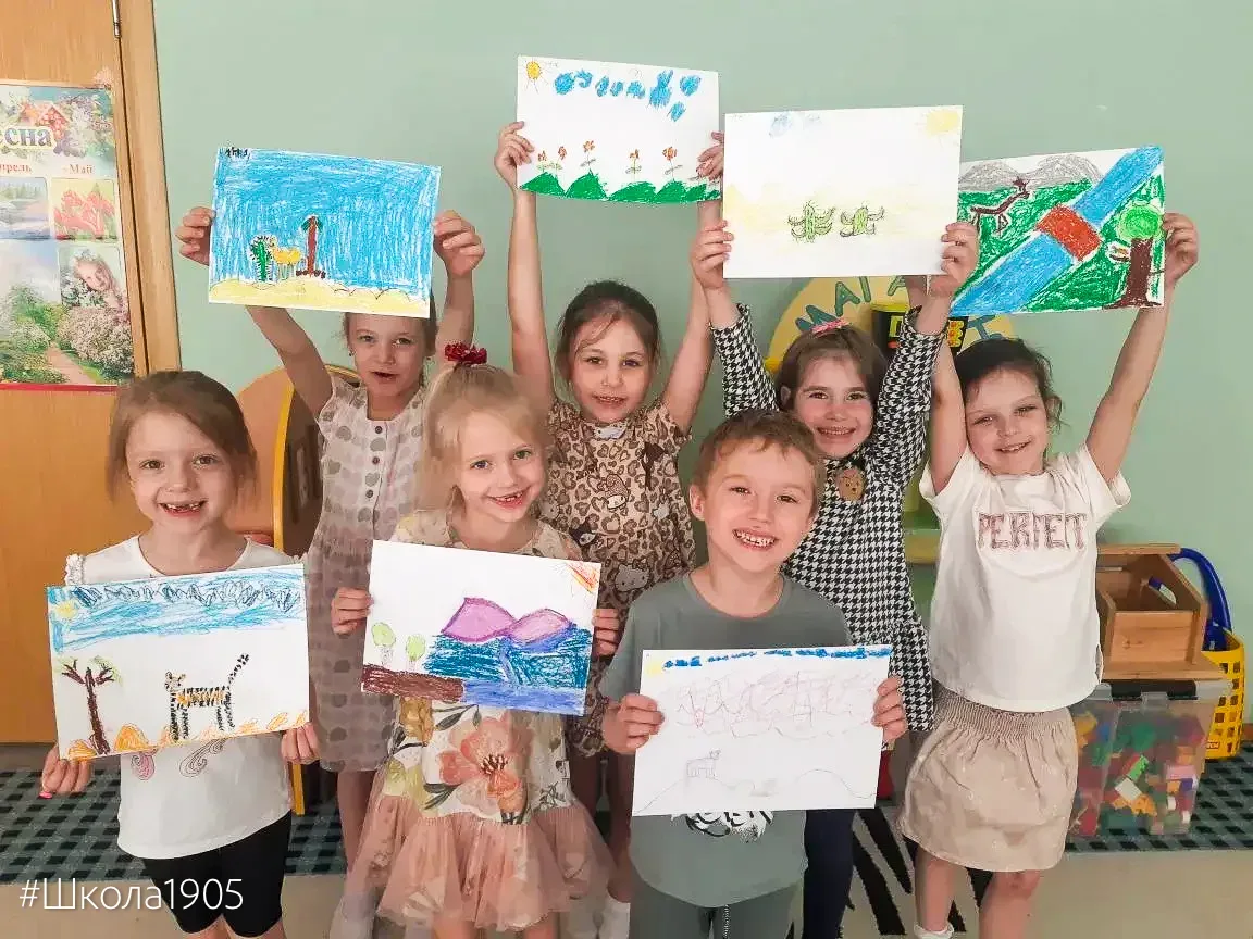 🌿 Лето! Как мы тебя ждём!  На этой неделе в дошкольных отделениях ребята знакомились с темой «Луга и