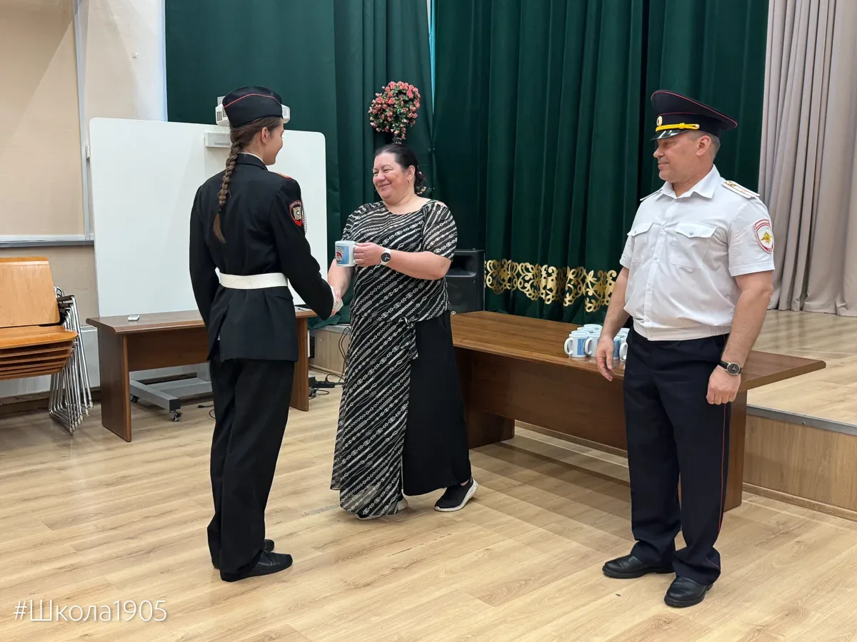 ⭐️ Важная глава подошла к концу  Для учеников 9 «К» завершилось кадетское образование. Пришло время 