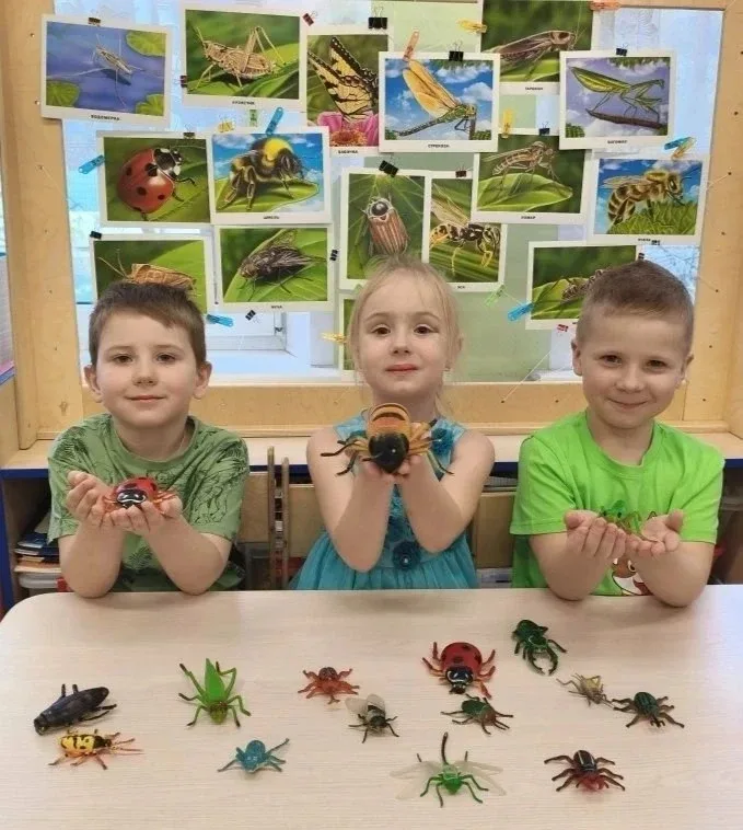 🐞 Всё, что ползёт, летит и жужжит: неделя насекомых в детском саду!  Ребята изучали насекомых, их по