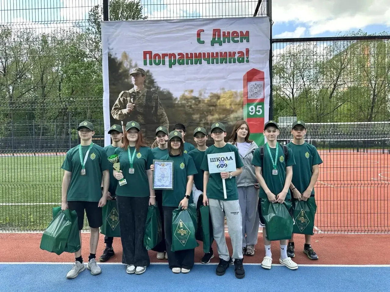 ⭐️Кадеты заняли второе место в соревнованиях по пограничному пятиборью⭐️  🟢В выходные прошли соревно