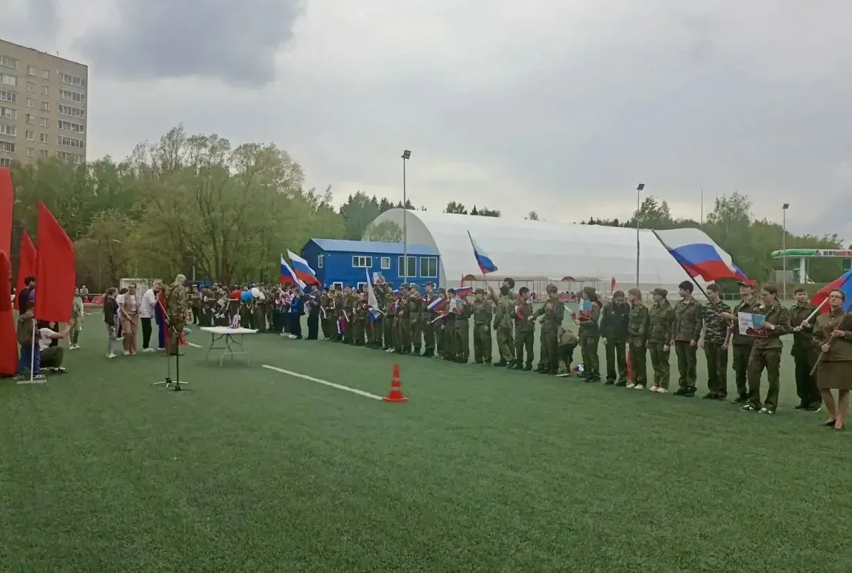 🇷🇺Команда „Зелёные погоны“ - чемпионы🇷🇺  🟢Сегодня состоялась военно-патриотическая игра «Виват, Побе