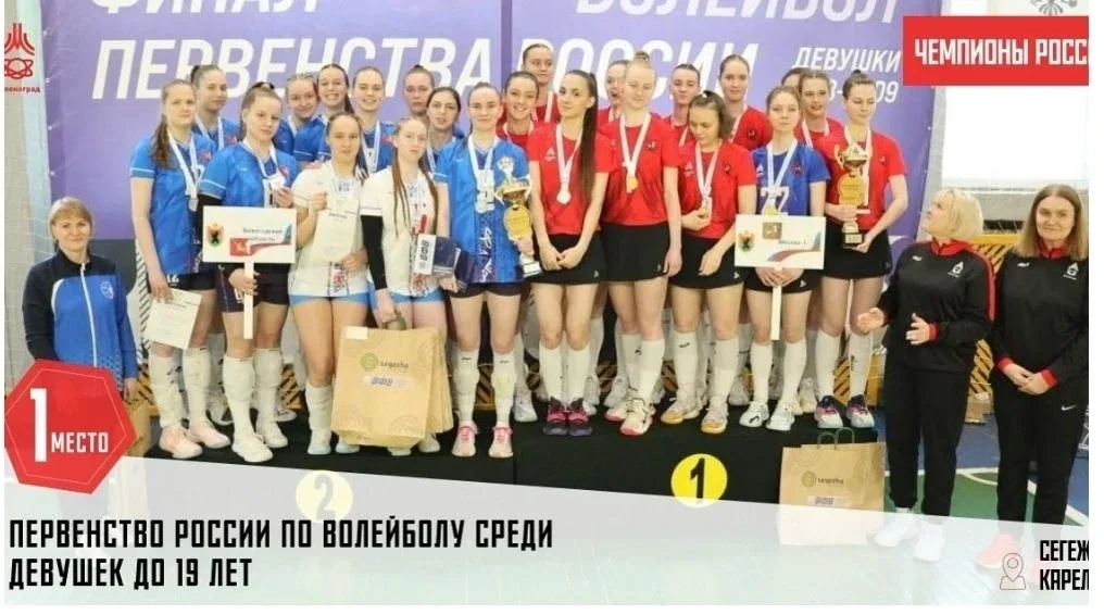 🥇Золото на первенстве России, наши волейболистки из Зеленограда покоряют вершины🥇  🟢Итоги этого сезо
