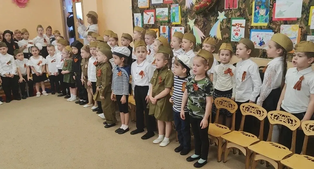 Победа: одна на всех 🕊  🇷🇺 Совсем недавно наша страна отметила День Великой Победы. В наших дошкольн