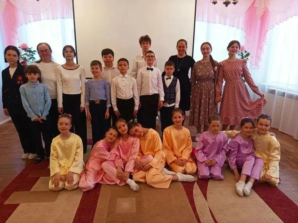 Наша ученица провела концерт для самых маленьких! ✨  Для воспитанников детского сада № 26 «Солнышко»