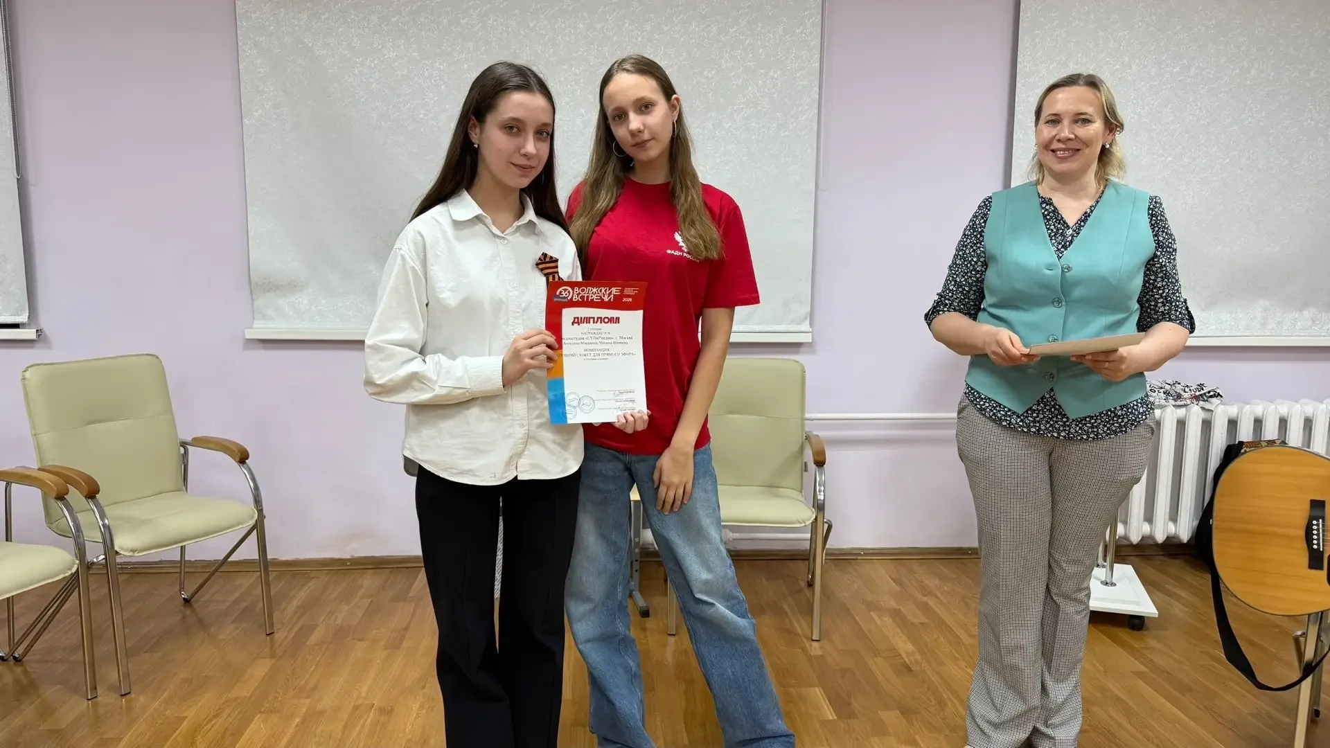 Студия «СУПиРмедиа» вернулась из Чувашии с целой коллекцией наград!  На Международном фестивале юнош