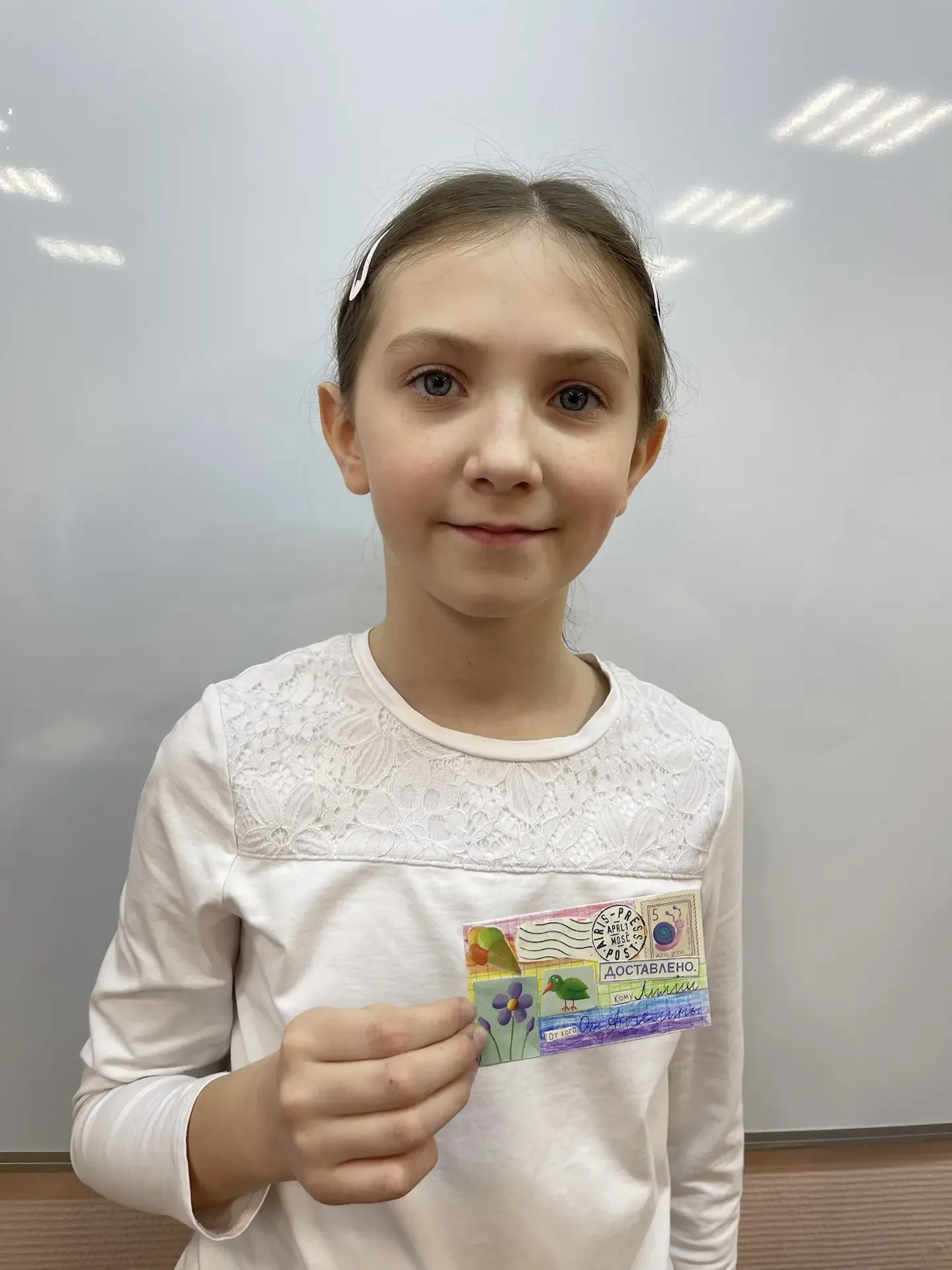 Вести с урока✉️  На уроке русского языка ученики 3 «А» класса (учитель Байбулатова О.В.)  получили т