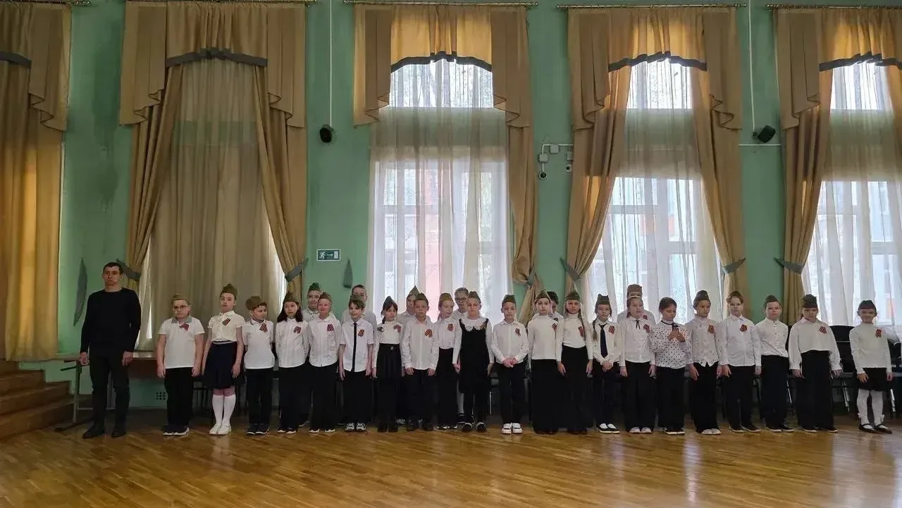 🌺 Живая память Победы: трогательная встреча учеников 2-х классов В преддверии Дня Победы параллель 2