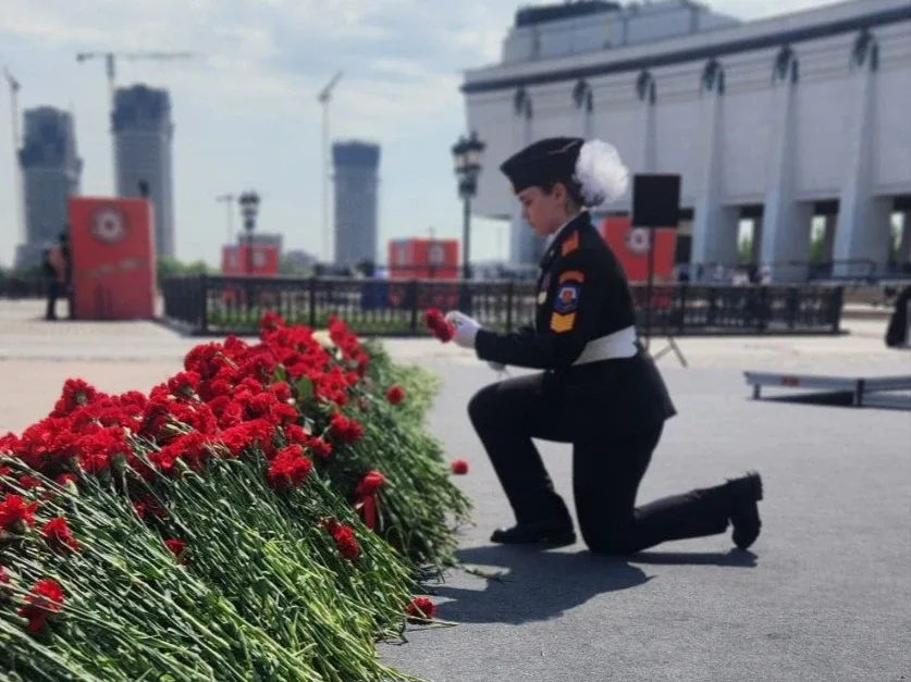 ПАРАД КАДЕТСКОГО ДВИЖЕНИЯ  🌟 20 мая на Поклонной горе состоялся ежегодный парад кадетского движения 