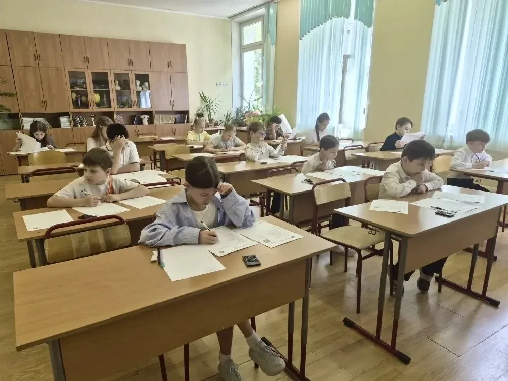 ✨ 16 апреля ученики 3–4 классов приняли участие в заключительном этапе олимпиады «Готов к жизни в ум