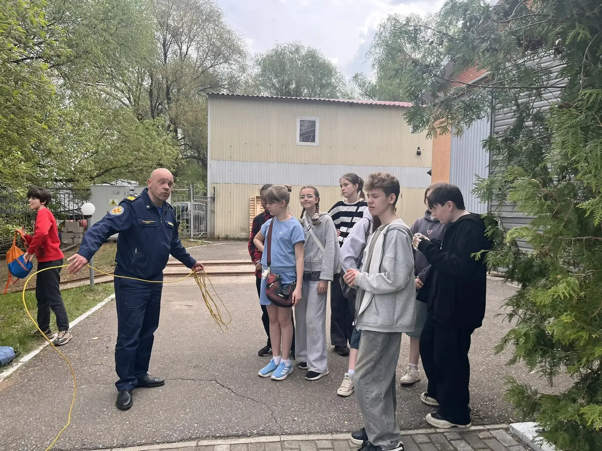 🛟 Экскурсия на поисково-спасательную станцию «Строгино»  🌿 Погода радует нас возможностью проводить 