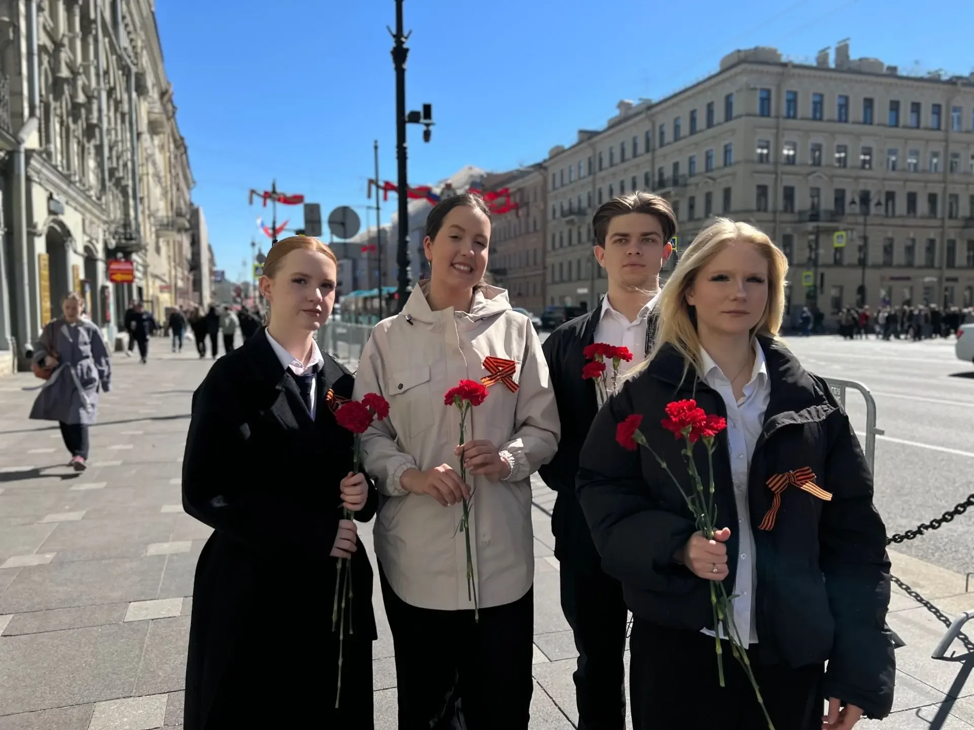8 мая в преддверии 81-й годовщины победы в Великой Отечественной войне в лицее прошла традиционная а