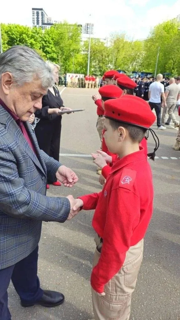 🇷🇺 ТОРЖЕСТВЕННАЯ КЛЯТВА ЮНАРМЕЙЦЕВ  16 мая на территории Кадетского корпуса Колледжа полиции состоял