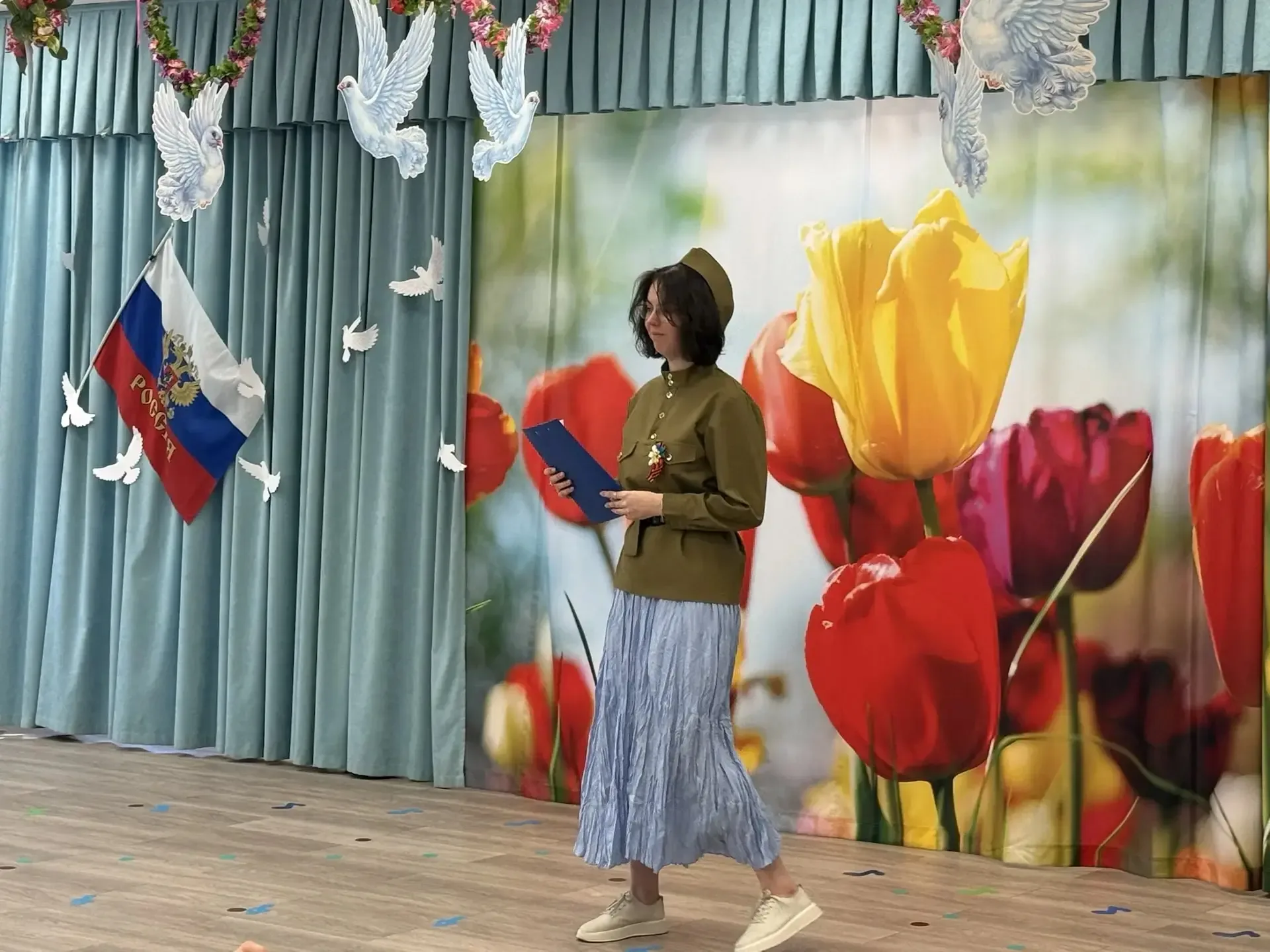 Ко Дню Великой Победы! 🇷🇺  Воспитанники дошкольного корпуса на Ветлужской присоединились к празднова
