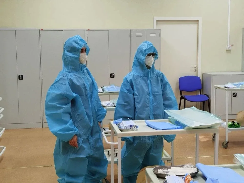 🏥 Ученики 9 «К» класса на профпробе в медицинском колледже  👩‍⚕👨‍⚕Наши девятиклассники попробовали с