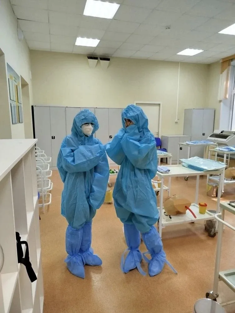 🏥 Ученики 9 «К» класса на профпробе в медицинском колледже  👩‍⚕👨‍⚕Наши девятиклассники попробовали с