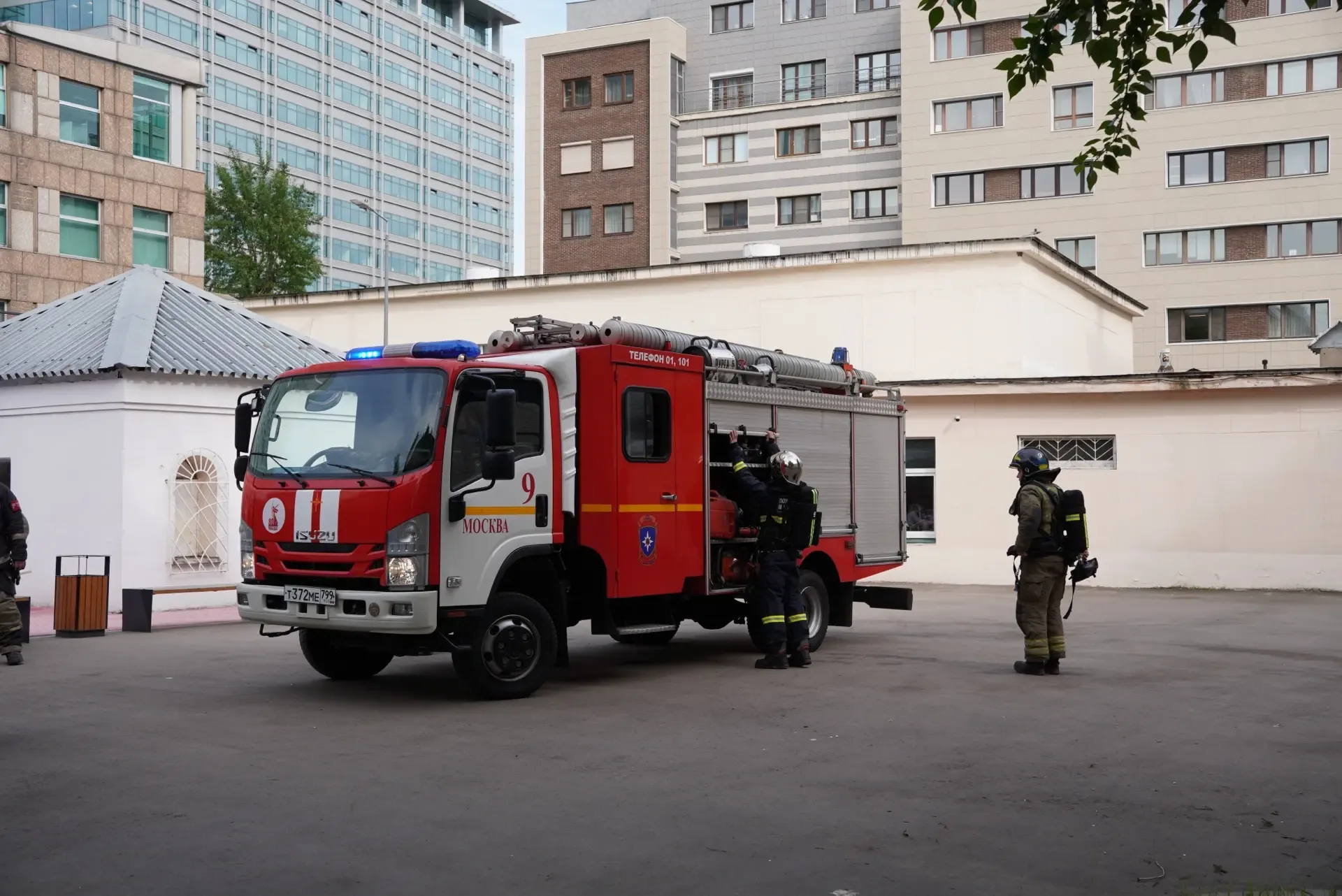 Отработка практических навыков 🤝  🧯 Устройство пожарной машины — интересный механизм. В моменты стре