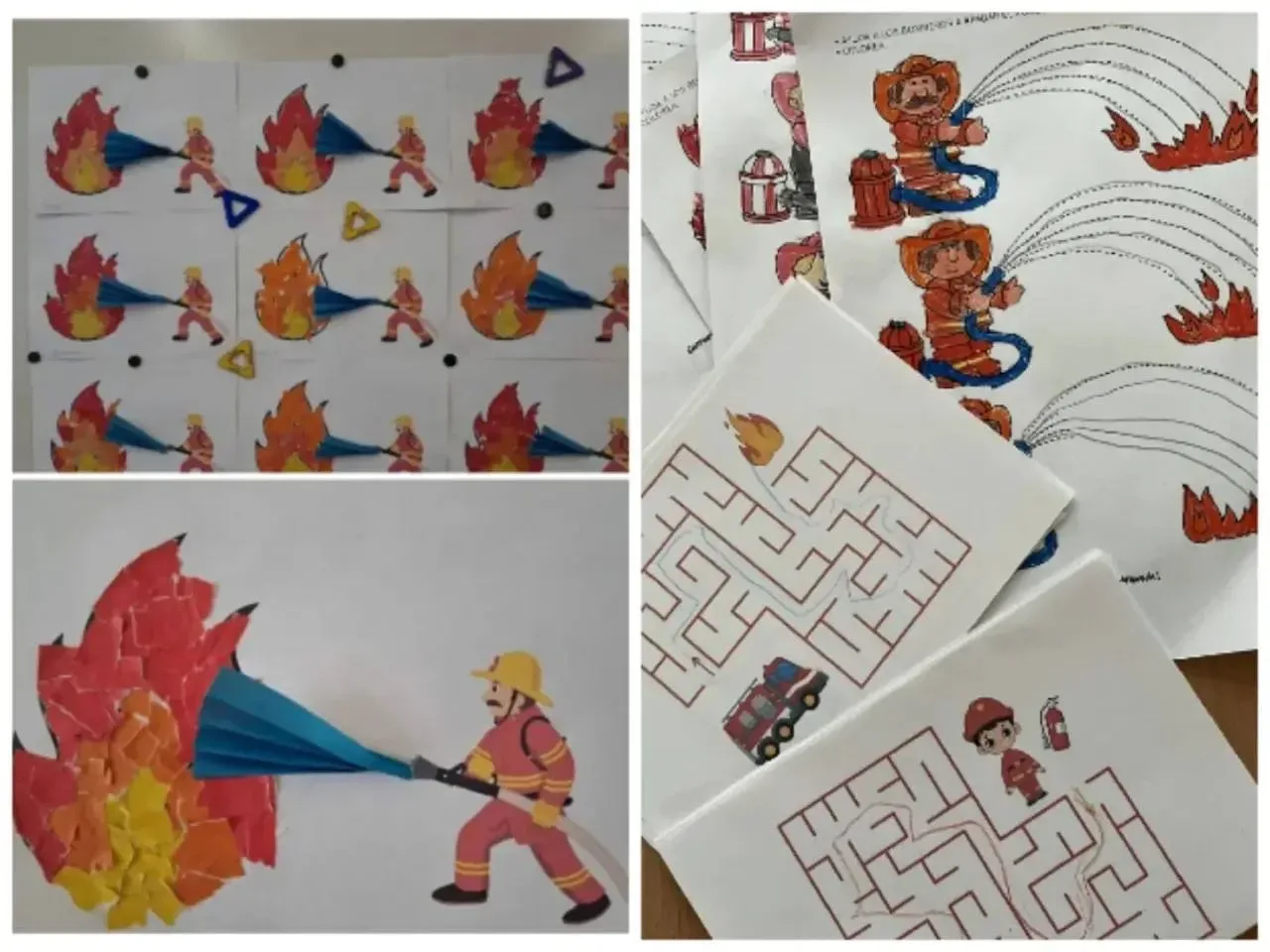 Когда огонь — и друг, и враг 🚒  🔥 В дошкольных корпусах «Лучик» и «Пчелка» также прошел тематический