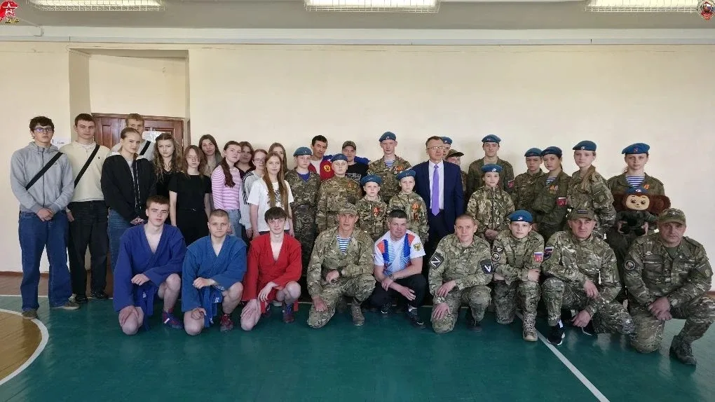 14.05.2026 г. юнармейцы-курсанты ВПК "Беркут", активисты Регионального Комитета Семей Воинов Отечест