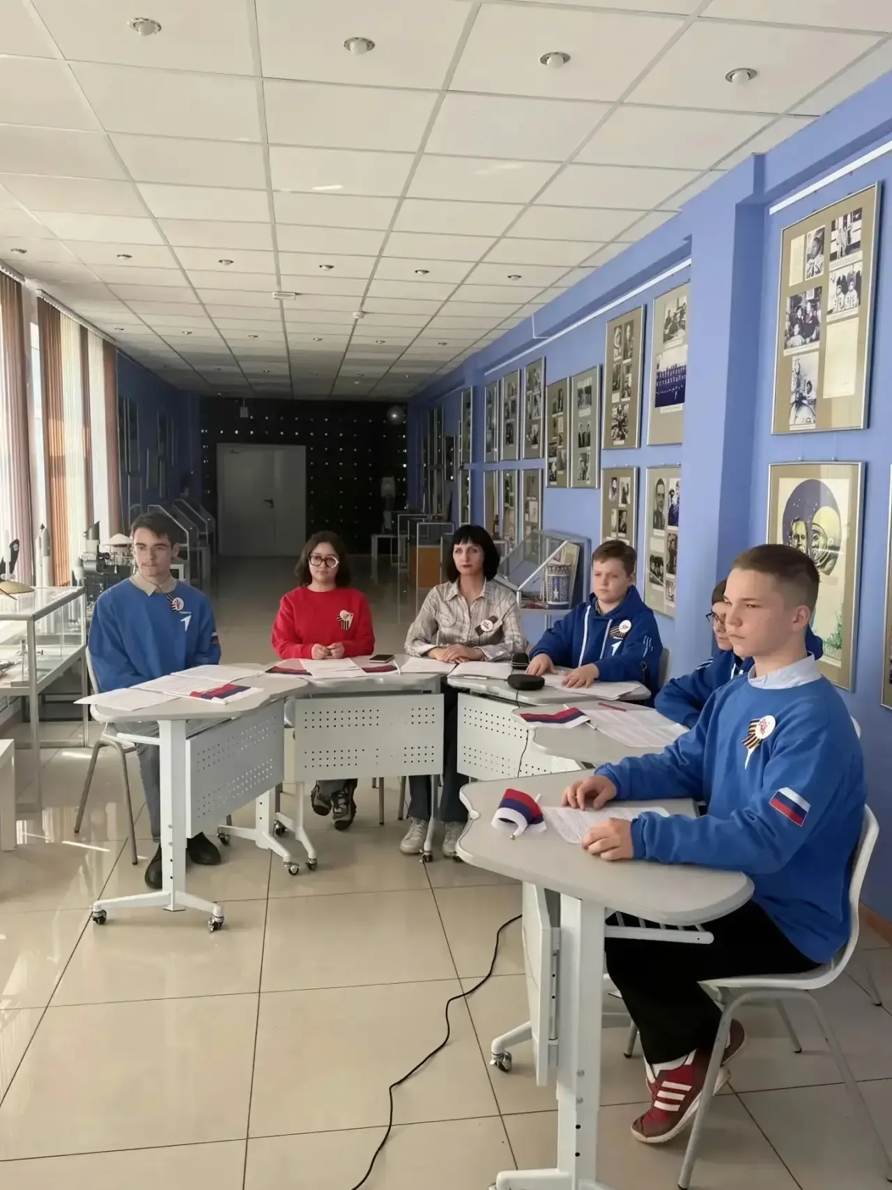 Телемост «Мы – народы Великой России. В каждом сердце она одна!»   🇷🇺 Команда нашей школы приняла уч