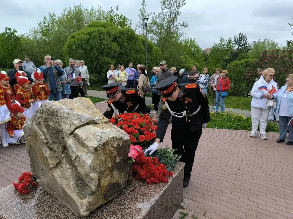 🎖 Живой голос Победы  🙌🏻Наш 7-й кадетский класс принял участие в значимой окружной мемориально-патро