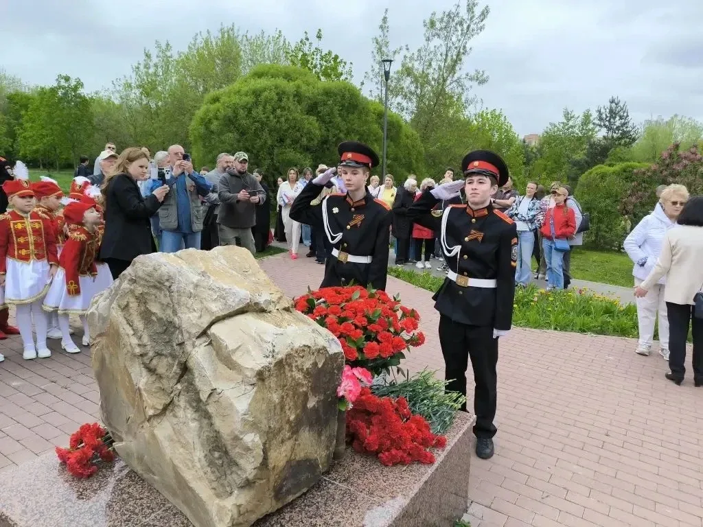 🎖 Живой голос Победы  🙌🏻Наш 7-й кадетский класс принял участие в значимой окружной мемориально-патро
