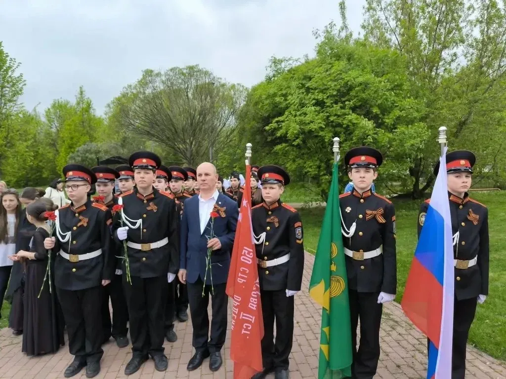 🎖 Живой голос Победы  🙌🏻Наш 7-й кадетский класс принял участие в значимой окружной мемориально-патро