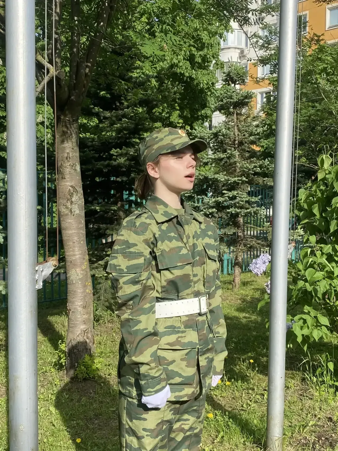 Началась заключительная учебная неделя!   🇷🇺 По традиции её открывают торжественная церемония поднят