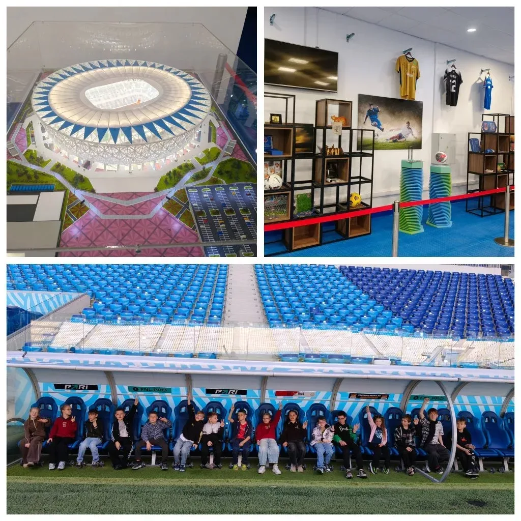 ⚽️ 3 «Б» на «Волгоград Арене»: космос, футбол и история города! 🏟️  Путешествуя по Волгограду, 3 «Б»