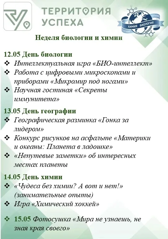 📢 Химики, биологи и пытливые умы всех возрастов — внимание! 📢  12 мая у нас стартует тематическая не
