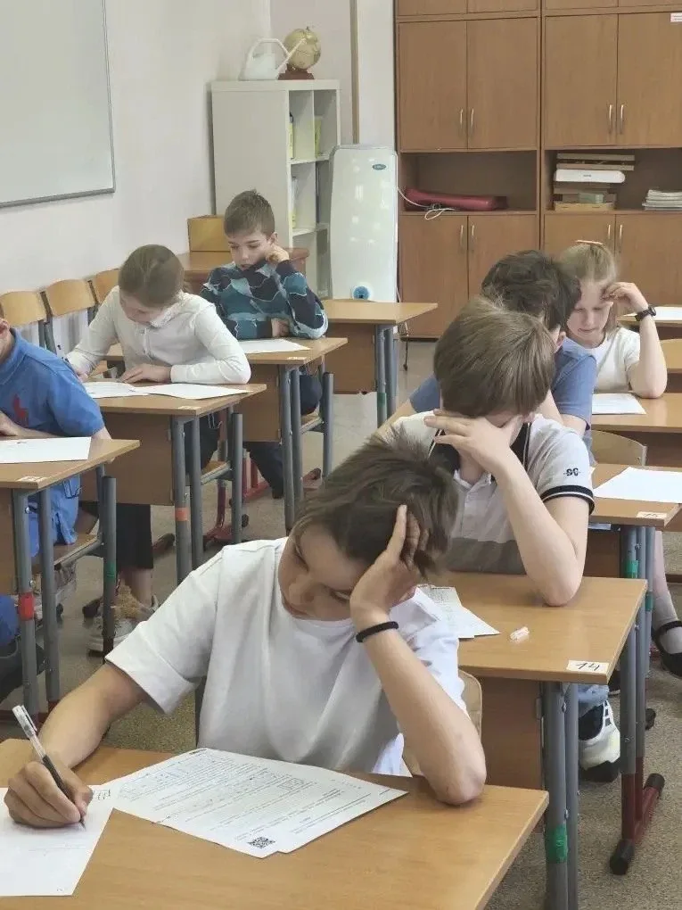 Вчера в Школе Ломоносова впервые состоялся основной этап городской олимпиады для учеников 3–4 классо