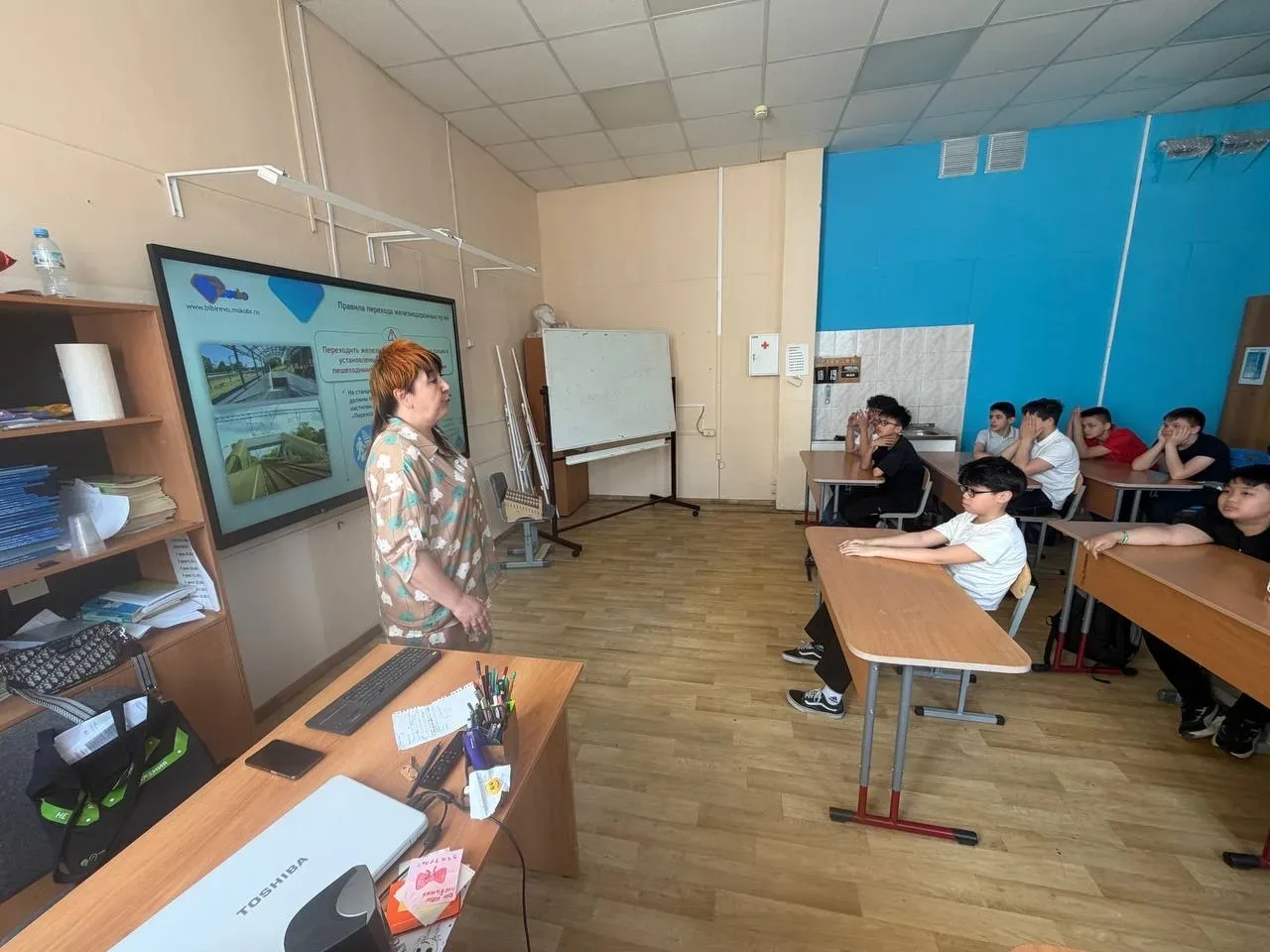 ☑️ В учебном корпусе «Центр образования» в 6В и 7А классах успешно прошли познавательные лекции, пос