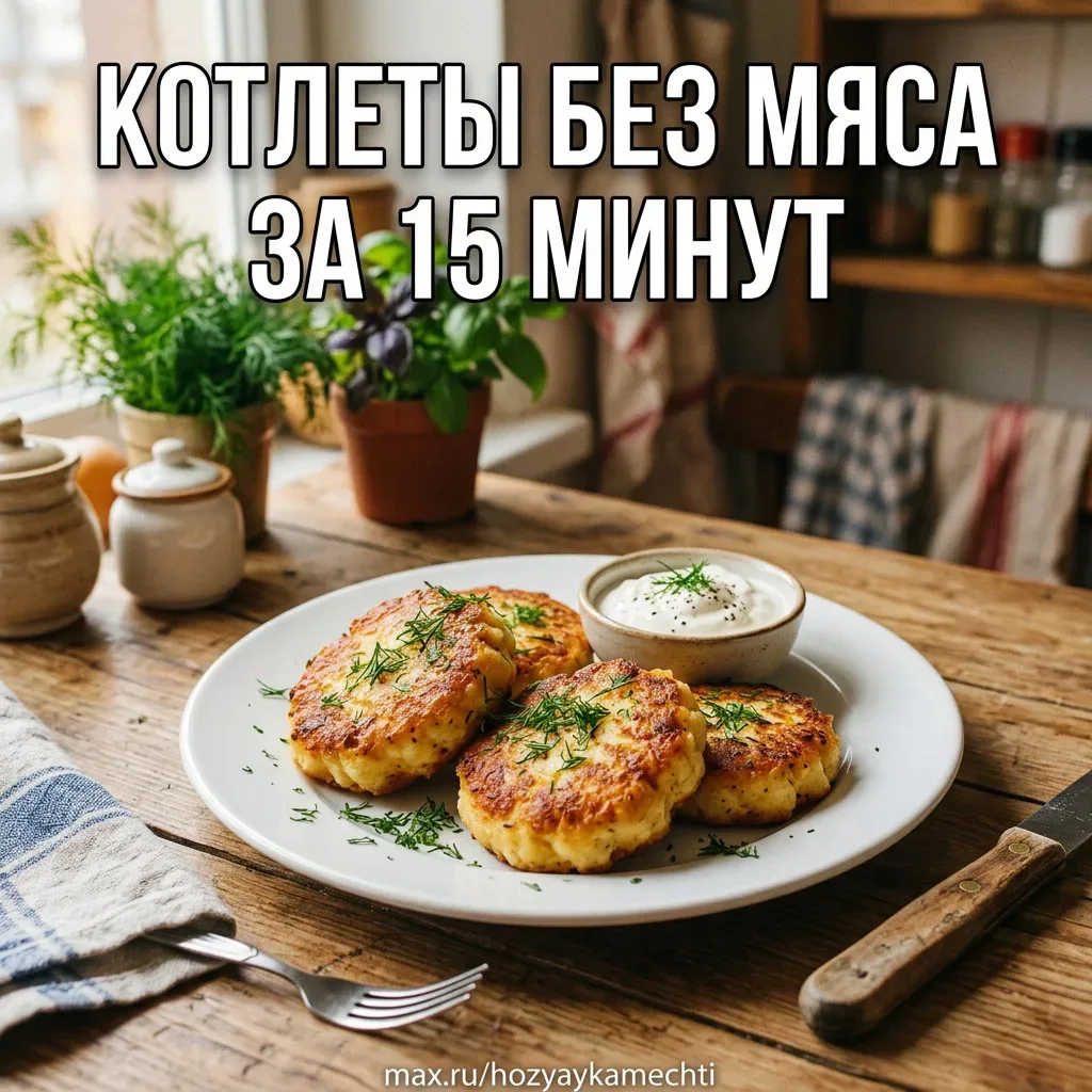 КОТЛЕТЫ БЕЗ МЯСА ЗА 15 МИНУТ — СЕМЬЯ СЪЕЛА ВСЁ И ПОПРОСИЛА ЕЩЁ  Подруга угостила на даче — я не поня