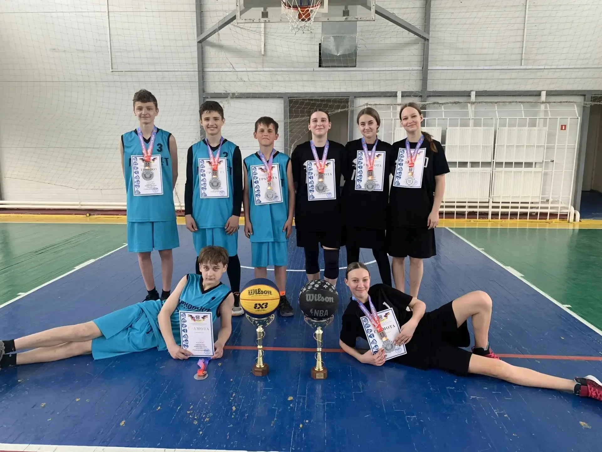 ⭐ ГИМНАЗИЯ-ЭТО УСПЕХ!  🏀 Команды спортивного клуба «Чемпион» МБОУ Гимназия №21 успешно выступили на 