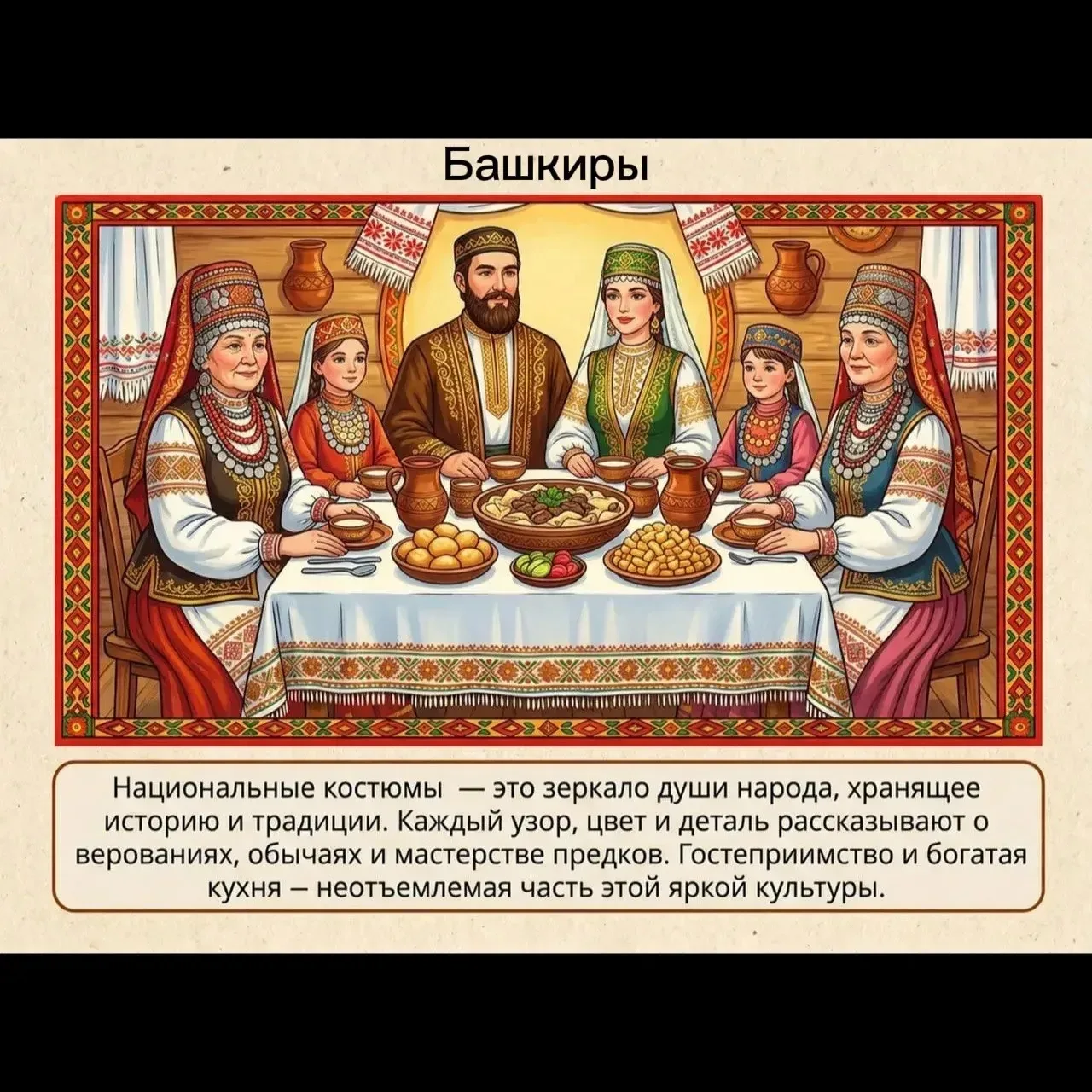 ✨ Шесть народов — одна страна  🌍 Активисты первичного отделения нашей школы рассказали о шести нацио