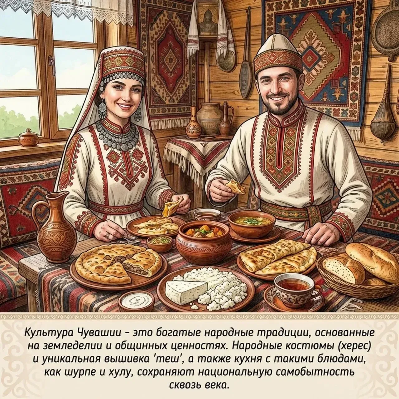 ✨ Шесть народов — одна страна  🌍 Активисты первичного отделения нашей школы рассказали о шести нацио