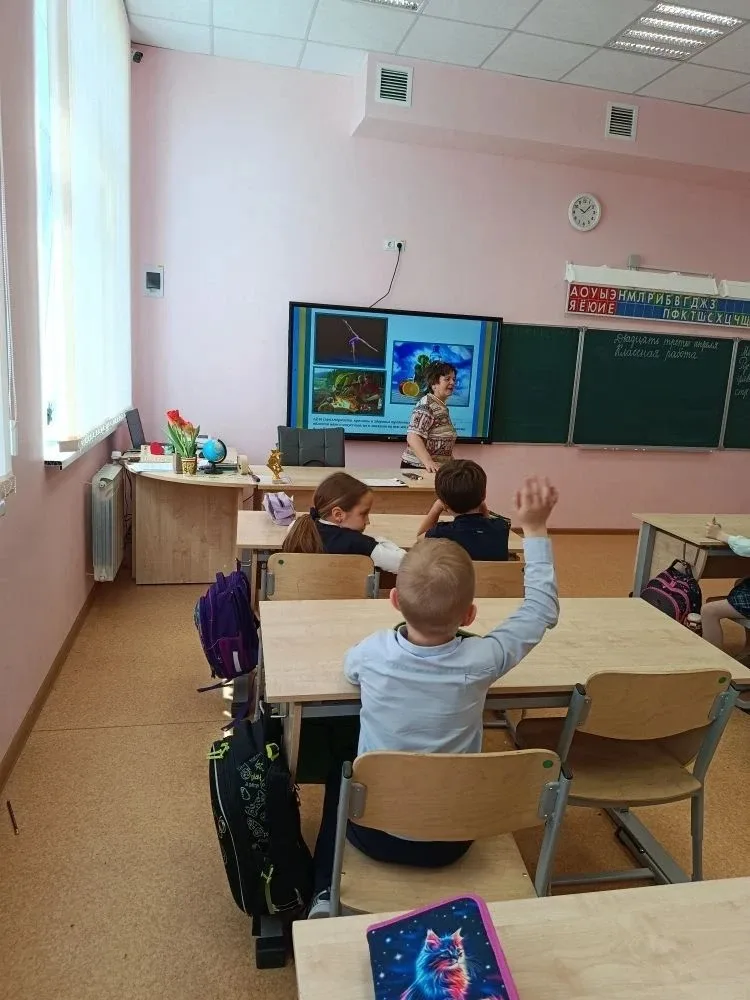 Быть здоровым-позитивно! Во 2 "В" классе в рамках Недели здоровья прошла увлекательная игра "Быть зд